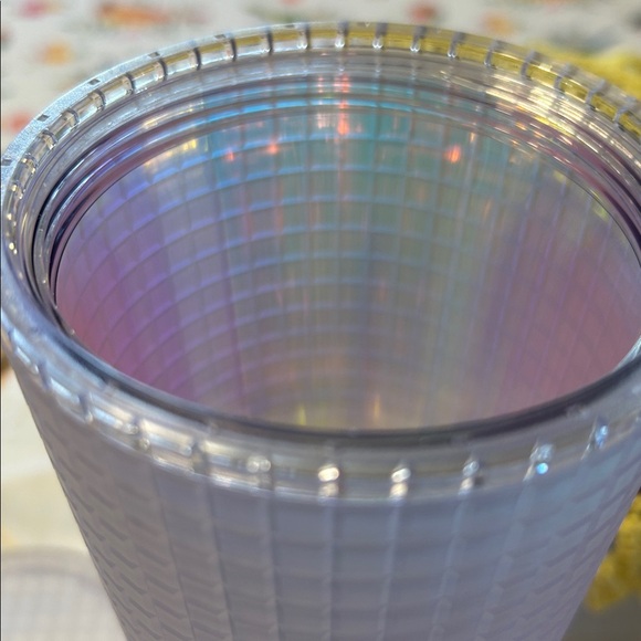 Starbucks 24 Oz Spring 2022 Iridescent Unicorn Grid Venti Tumbler NWT - Picture 13 of 15